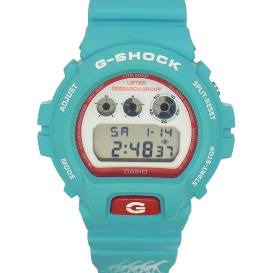 G-SHOCK ジーショック × LIFTED RESEARCH GROUP LRG DW-6900LRG-2AJR ターコイズブルー系【極上美品】【中古】