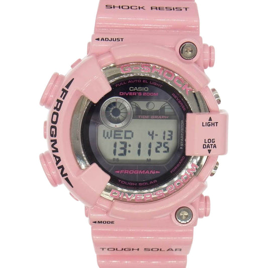 G-SHOCK ジーショック GF-8250K-4JR FROGMAN フロッグマン Love The Sea And The Earth 2014 イルクジ ピンク系【極上美品】【中古】