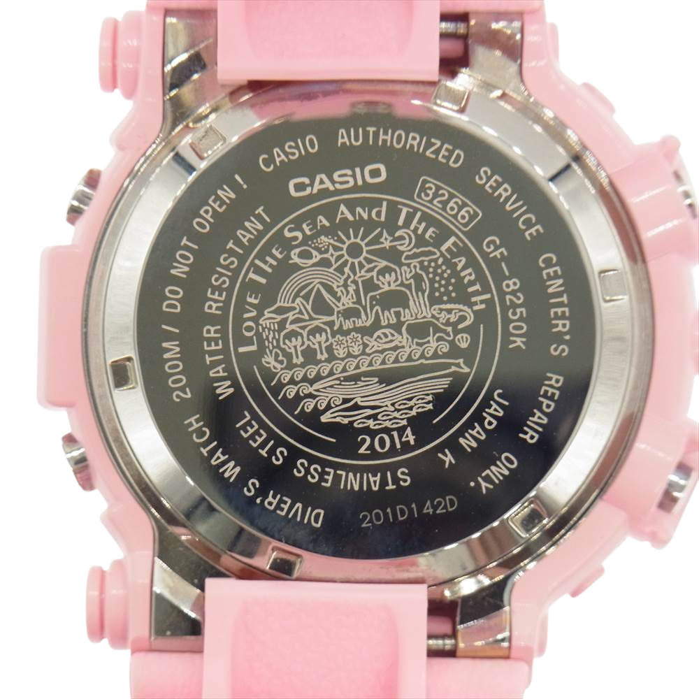 G-SHOCK ジーショック GF-8250K-4JR FROGMAN フロッグマン Love The Sea And The Earth 2014 イルクジ ピンク系【極上美品】【中古】