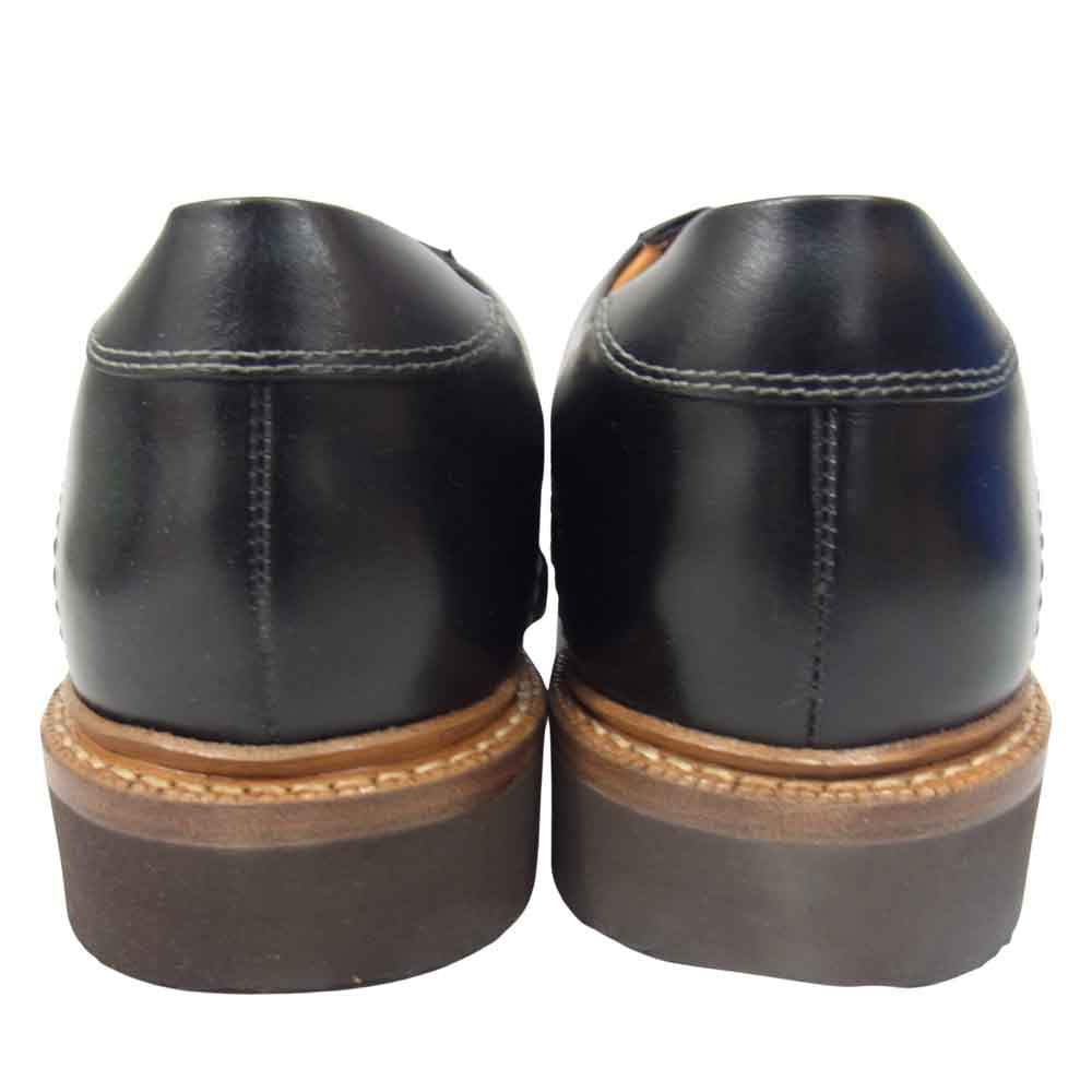 JALAN SRIWIJAYA ジャランスリウァヤ 210306 INTELLIGENCE SHOES インテリジェンス レザー シューズ 6.5 ブラック系 6 1/2【極上美品】【中古】