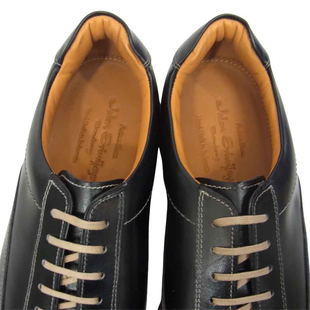 JALAN SRIWIJAYA ジャランスリウァヤ 210306 INTELLIGENCE SHOES インテリジェンス レザー シューズ 6.5 ブラック系 6 1/2【極上美品】【中古】