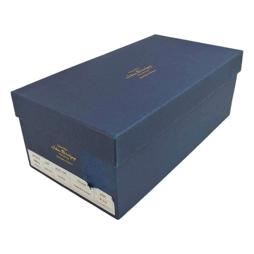 JALAN SRIWIJAYA ジャランスリウァヤ 98811 ダイナイトソール タッセルローファー スエード シューズ 8.5 ブラウン系 8.5【美品】【中古】