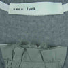Sacai サカイ 14AW 14AWLU832 LUCK ラック バックフレア ドッキング カーディガン ウール 中国製 グレー系 1【中古】