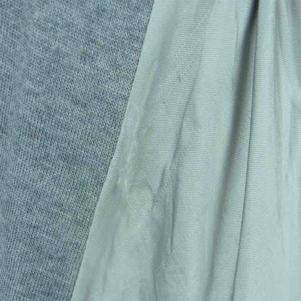 Sacai サカイ 14AW 14AWLU832 LUCK ラック バックフレア ドッキング カーディガン ウール 中国製 グレー系 1【中古】