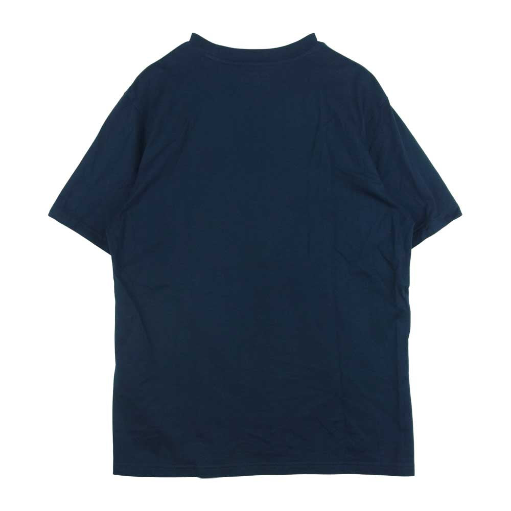 Supreme シュプリーム 19SS Qualite Tee カリテ ロゴ 半袖 Tシャツ コットン 中国製 ネイビー系 S【中古】