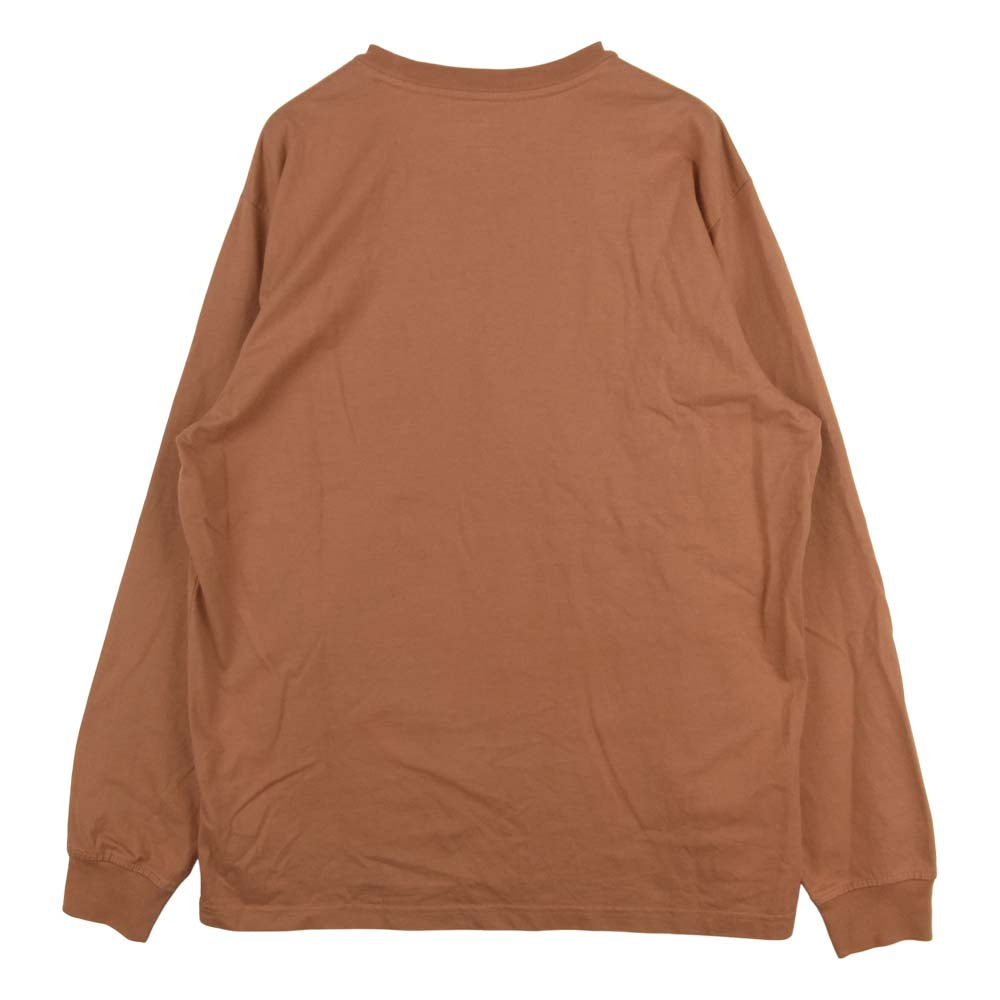 Supreme シュプリーム 21SS Vampire Boy L/S Tee ヴァンパイア ボーイ 長袖 Tシャツ コットン 中国製 ブラウン系 S【中古】