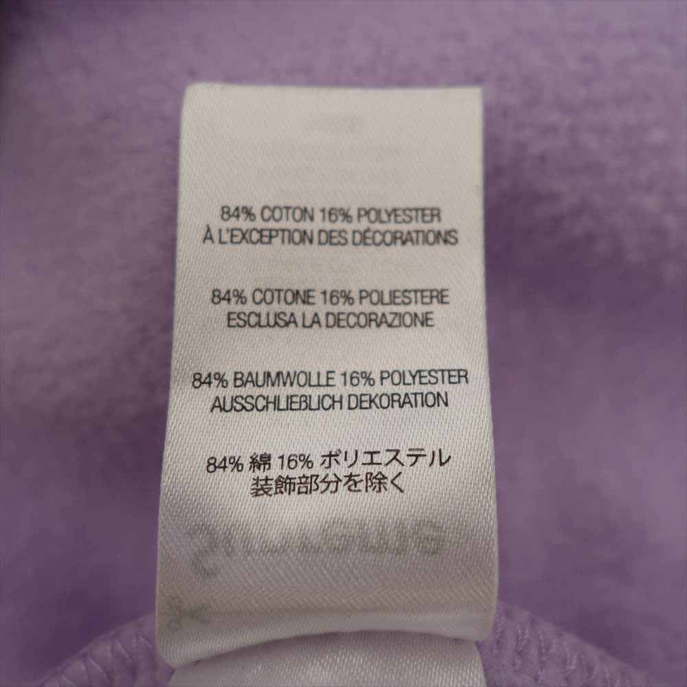 Supreme シュプリーム 22SS Script Stripe Hooded Sweatshirt スクリプト ストライプ パーカー パープル系 M【美品】【中古】