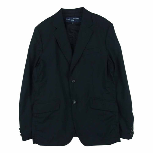 COMME des GARCONS コムデギャルソン HS-J101 HOMME オム AD2016 16AW ウールトロ パッカリング テーラード ジャケット ブラック系 S【中古】