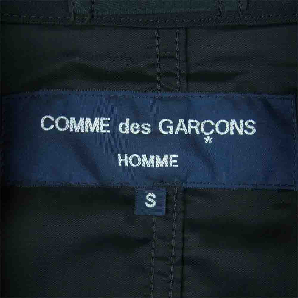 COMME des GARCONS コムデギャルソン HS-J101 HOMME オム AD2016 16AW ウールトロ パッカリング テーラード ジャケット ブラック系 S【中古】