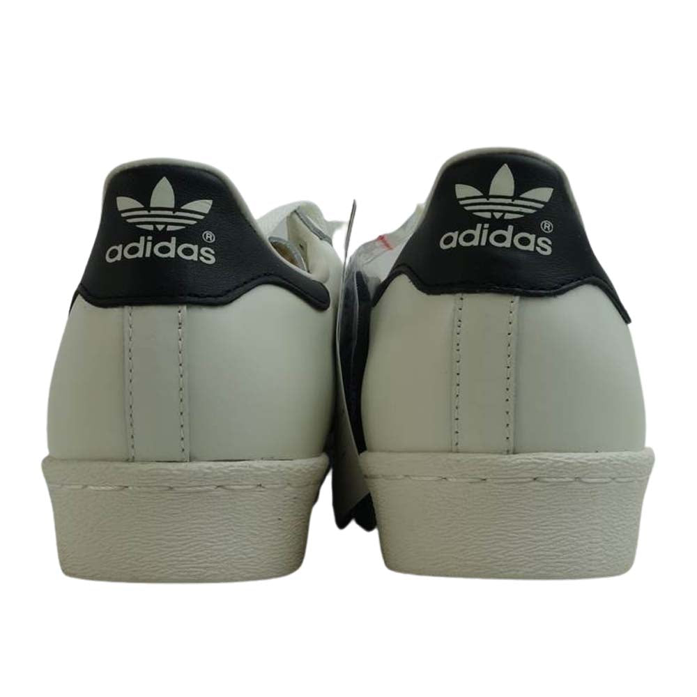 adidas アディダス B25963 オリジナルス SUPERSTAR 80s VINTAGE DX スーパースター80s デラックス スニーカー ホワイト系 29cm【新古品】【未使用】【中古】