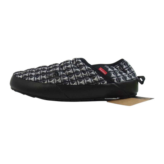 Supreme シュプリーム 21SS NF02172I × THE NORTH FACE ノースフェイス Studded Traction Mule スタッズ ミュール ブラックスタディッドプリント スリッポン サンダル ブラック系 29㎝【新古品】【未使用】【中古】