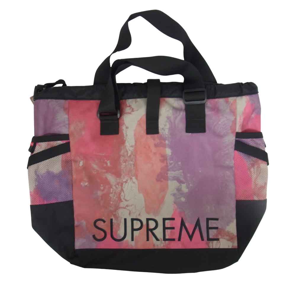 Supreme シュプリーム 20ss NM82028I × THE NORTH FACE ノースフェイス Adventure Tote アドベンチャー トート バッグ ピンク系【中古】