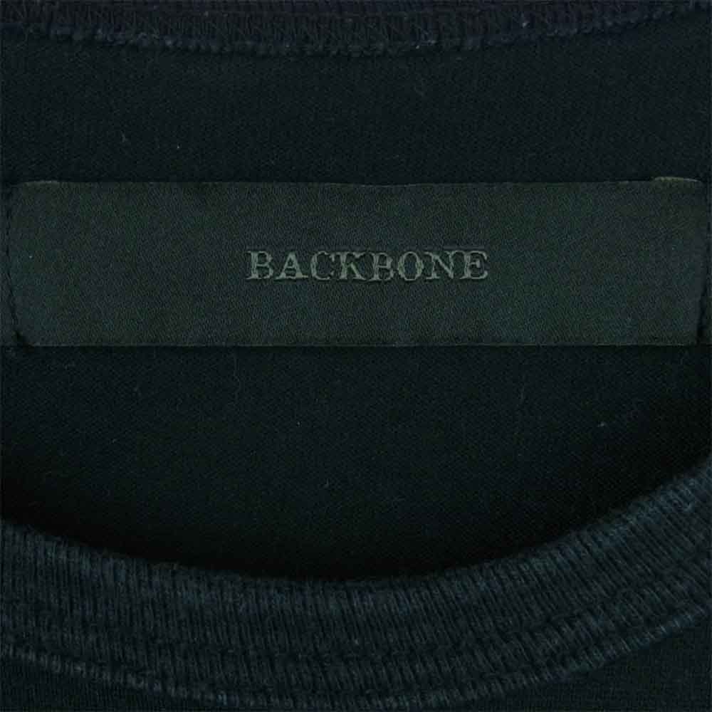 BACKBONE バックボーン 18SS 18SS-C100 YEAR OF THE CERBERUS PRINT T-SHIRT ケルベロス プリント 半袖 Tシャツ ブラック系 M【中古】