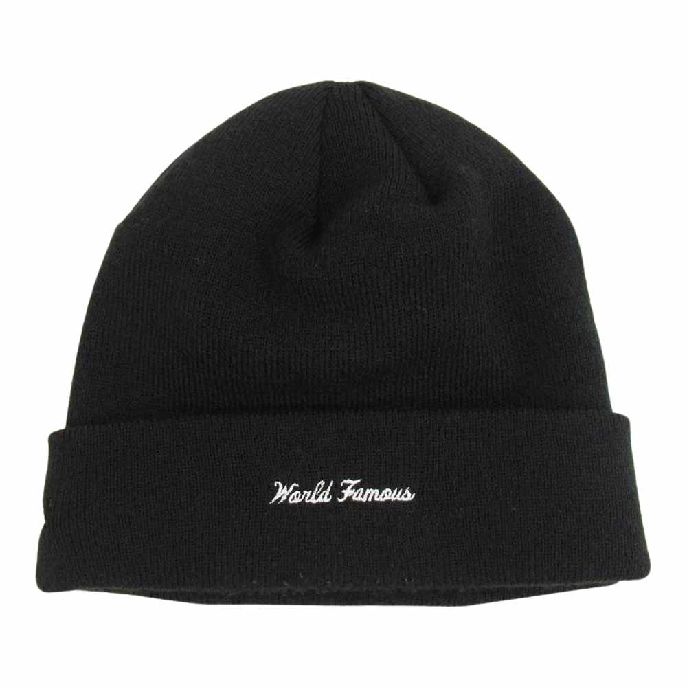 Supreme シュプリーム × New Era 19AW Bandana Box Logo Beanie ニューエラ バンダナ ボックスロゴ ビーニー ニット帽 ブラック系【中古】