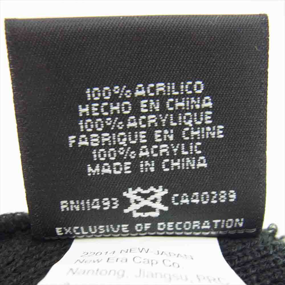 Supreme シュプリーム × New Era 19AW Bandana Box Logo Beanie ニューエラ バンダナ ボックスロゴ ビーニー ニット帽 ブラック系【中古】