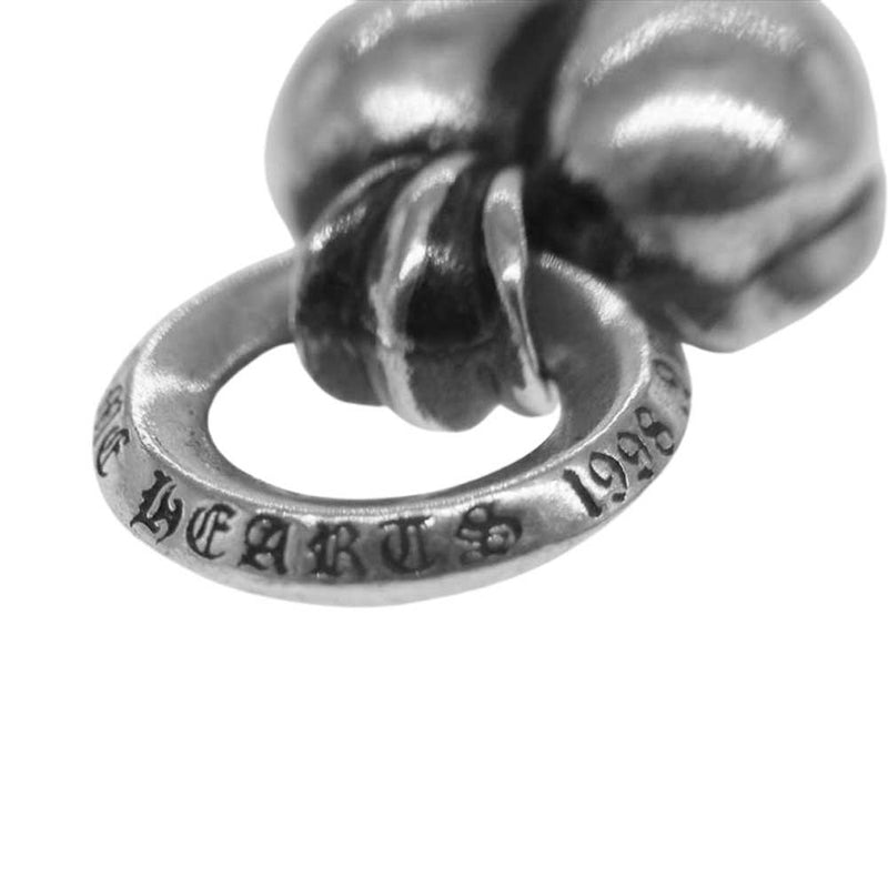 CHROME HEARTS クロムハーツ（原本無） HEART CHARM ハート チャーム シルバー系【中古】