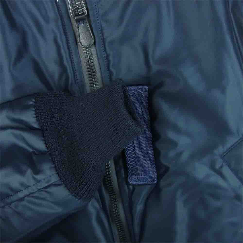 The REAL McCOY'S ザリアルマッコイズ B-15C MOD 9610 フライト ジャケット ナイロン 日本製 ネイビー系 36【美品】【中古】