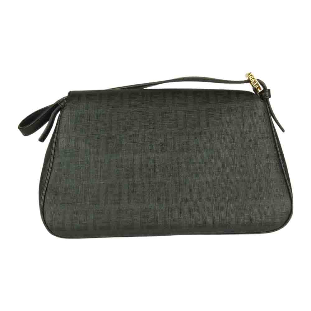 FENDI フェンディ MINI MAMMA マンマ ズッキーノ ミニ バッグ ブラック系【中古】