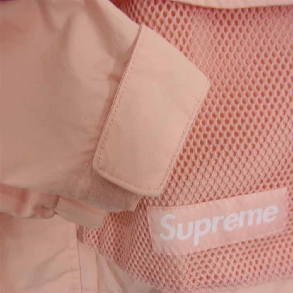 Supreme シュプリーム 未使用品 21SS Mesh Pocket Cargo Jacket メッシュ ポケット カーゴ ジャケット ピンク系 S【極上美品】【中古】