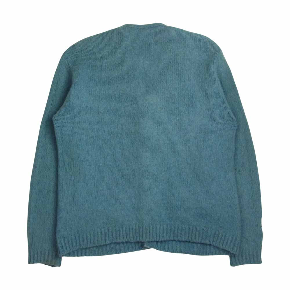 SARBY ビンテージ USA製 50s 60s モヘア ウール カーディガン グリーン系 M【中古】