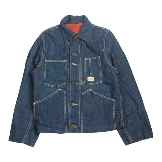 レッドボール ヴィンテージ 50s 60s 裏地総柄 カバーオール ジャケット インディゴブルー系【中古】