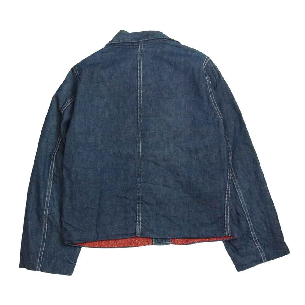 レッドボール ヴィンテージ 50s 60s 裏地総柄 カバーオール ジャケット インディゴブルー系【中古】