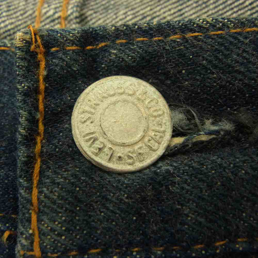 Levi's リーバイス ヴィンテージ オリジナル 501 66前期 スモールe デニム パンツ インディゴブルー系 38【中古】