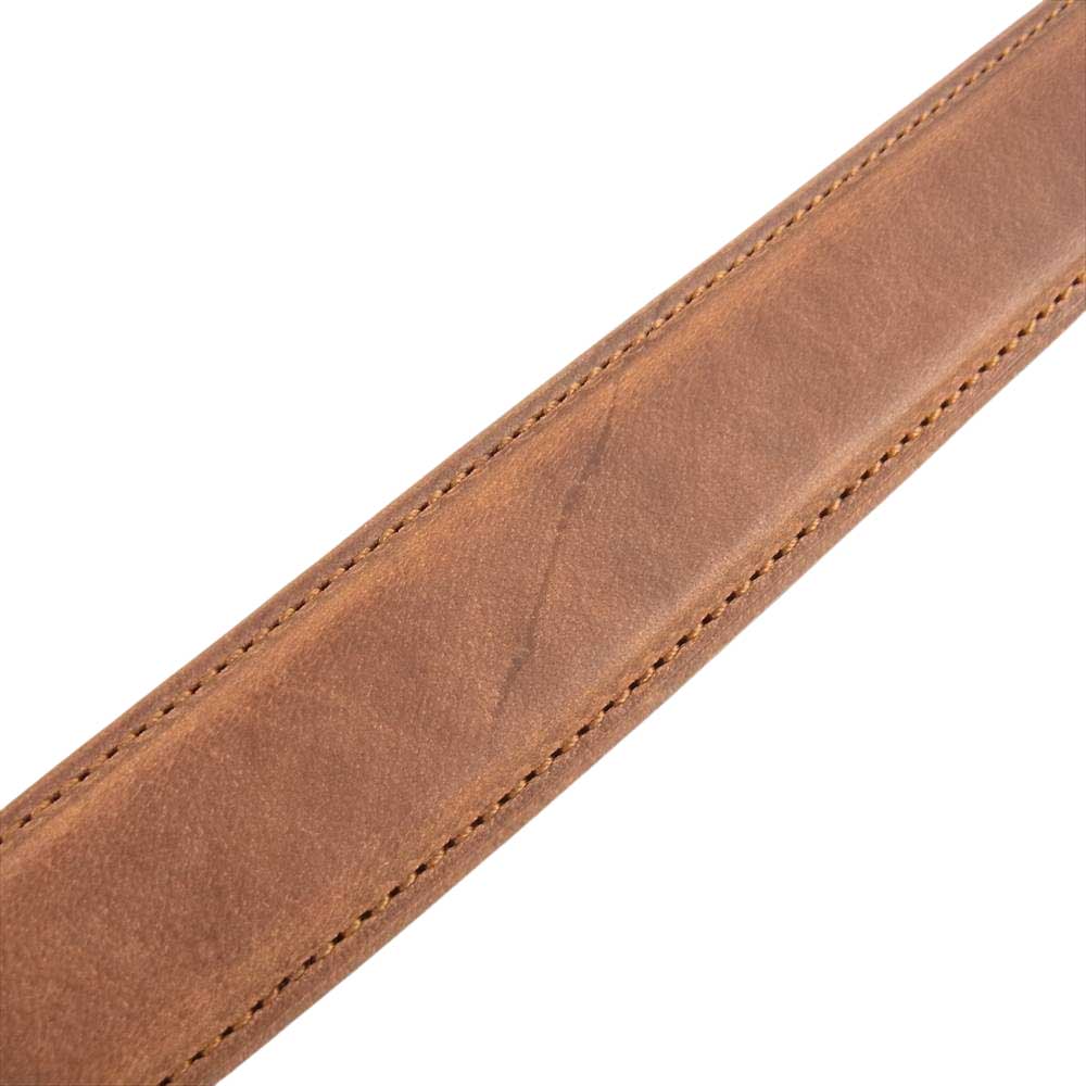 ORGUEIL オルゲイユ OR-7228 FEATHER EDGE BELT フェザー エッジ ベルト ブラウン系【新古品】【未使用】【中古】