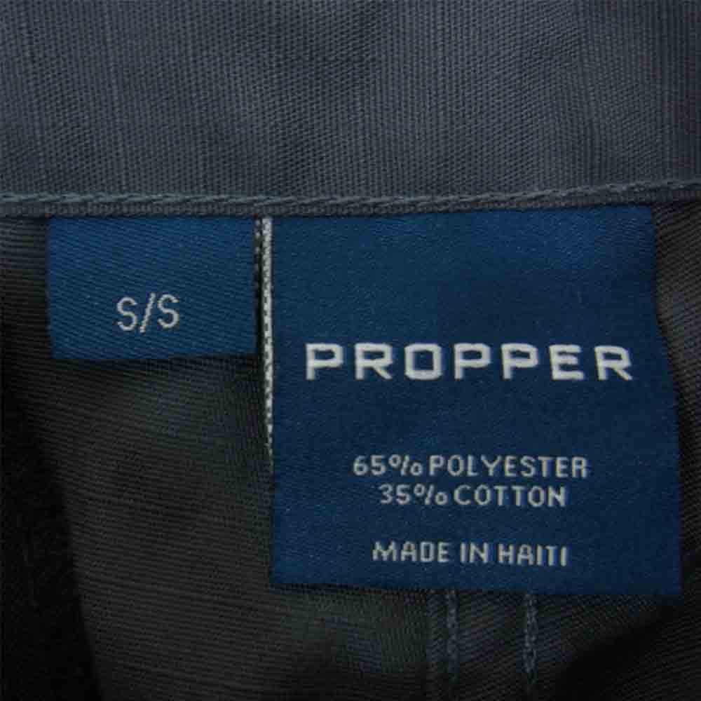 プロッパー  F5201 BDU TROUSER BUTTON FLY リップストップコットン カーゴ パンツ グレー グレー系 S/S【美品】【中古】