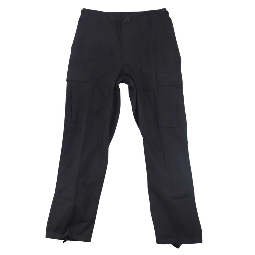 プロッパー  F5201 BDU TROUSER BUTTON FLY リップストップコットン カーゴ パンツ ブラック ブラック系 S/S【中古】