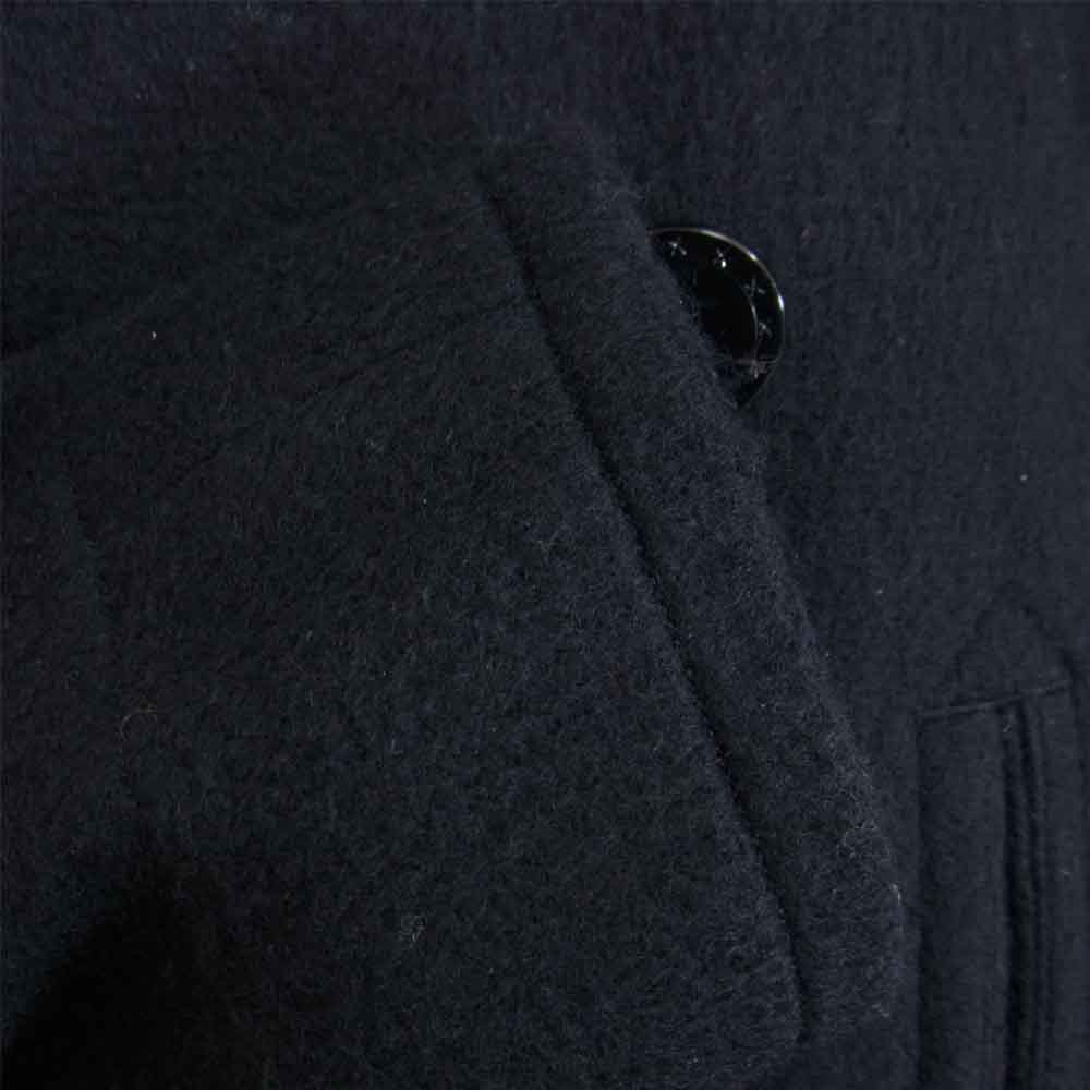 ANATOMICA アナトミカ 530-452-09 13 STAR PEA COAT 10ボタン ウール ピーコート ネイビー系 36【中古】