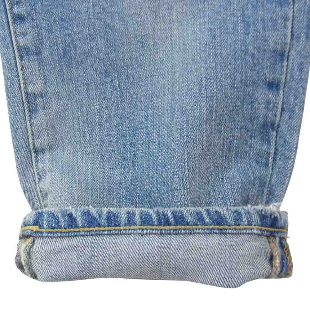 レッド カード 71861 Rhythm リズム スリム テーパ－ド デニムパンツ インディゴブルー系 30【中古】