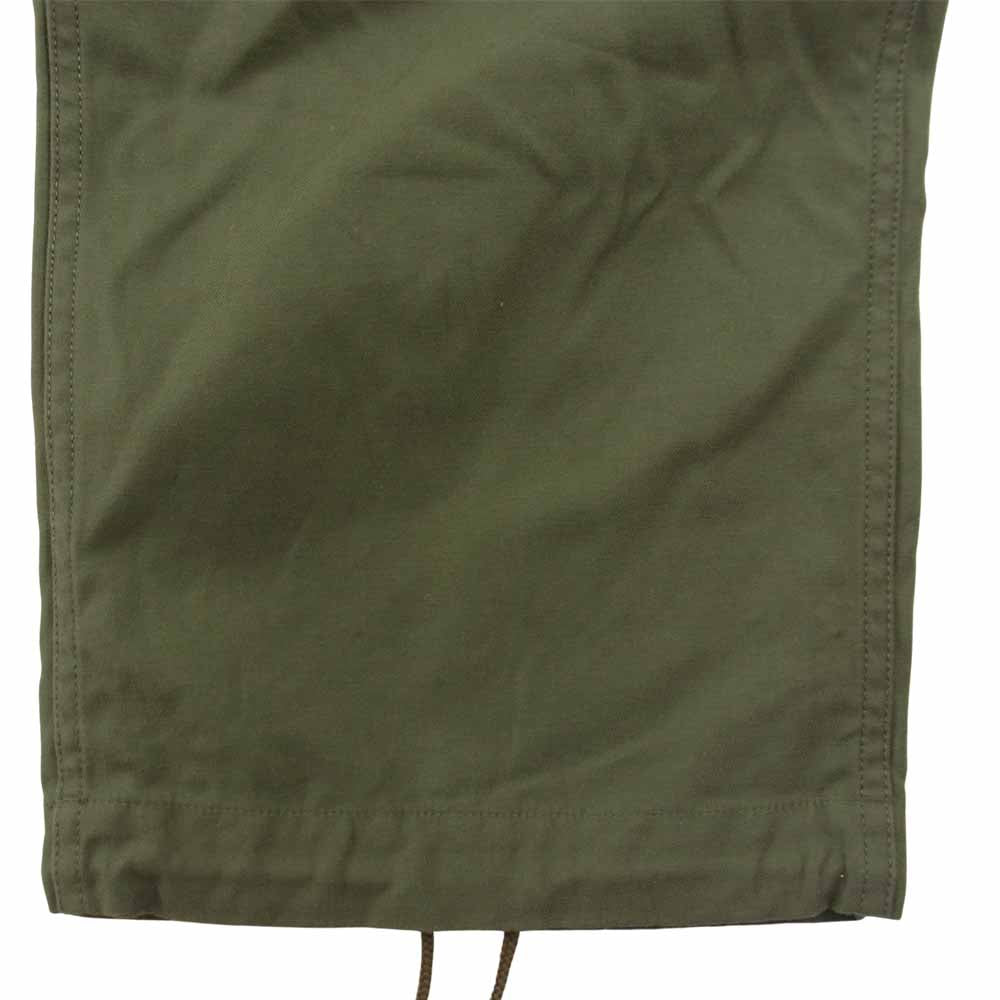 A VONTADE アボンタージ M-1951 Trousers Modify ミリタリー バックサテン フィールドトラウザー カーゴパンツ カーキ系 M【中古】