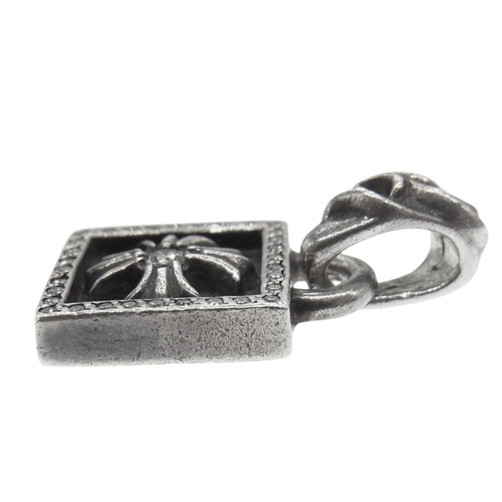 CHROME HEARTS クロムハーツ（原本無） FRAMED CH PLUS P/D フレームド CHプラス ダイヤ シルバー系【中古】