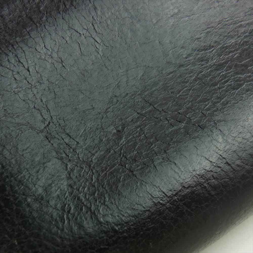 CHROME HEARTS クロムハーツ（原本無） REC F ZIP ジップ プレーン ウォレット ブラック系【中古】