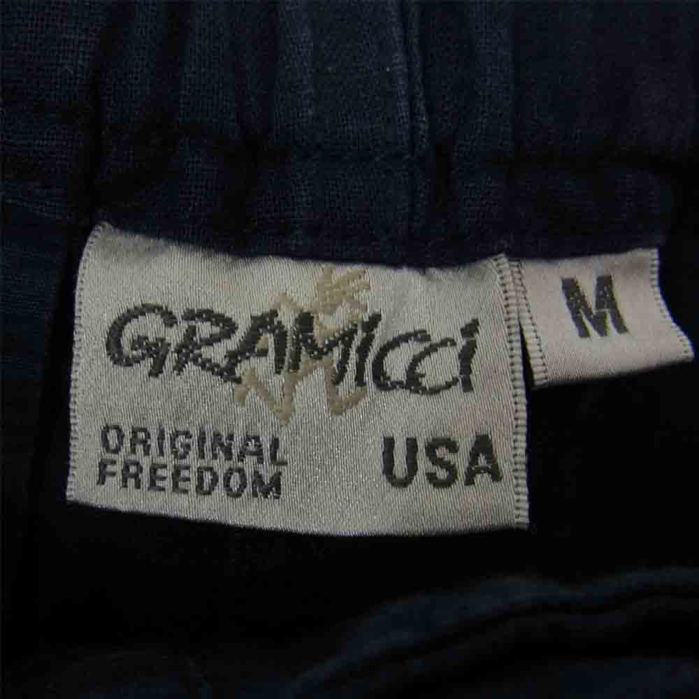 Gramicci グラミチ コットン リネン クライミング ショーツ ネイビー系 M【中古】