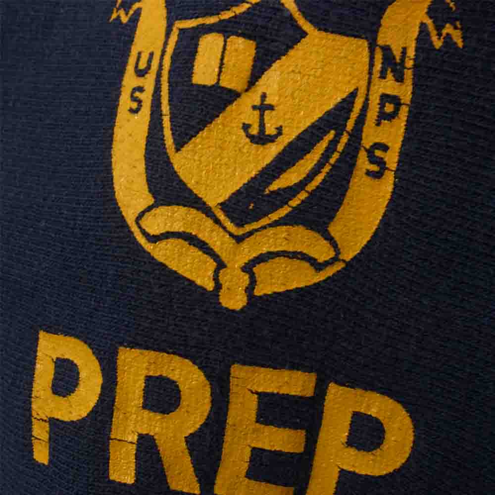Champion チャンピオン 青単タグ リバースウィーブ USNA NAVAL ACADEMY カレッジ スウェット ネイビー系 M【中古】