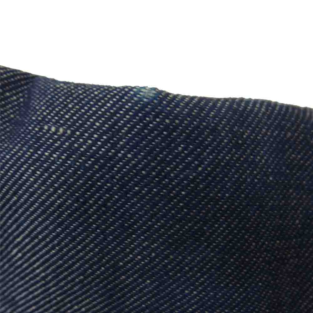 Mackintosh マッキントッシュ 英国製 DUNKELD デニム ダンケルド ゴム引き ステンカラーコート ネイビー系 38【中古】