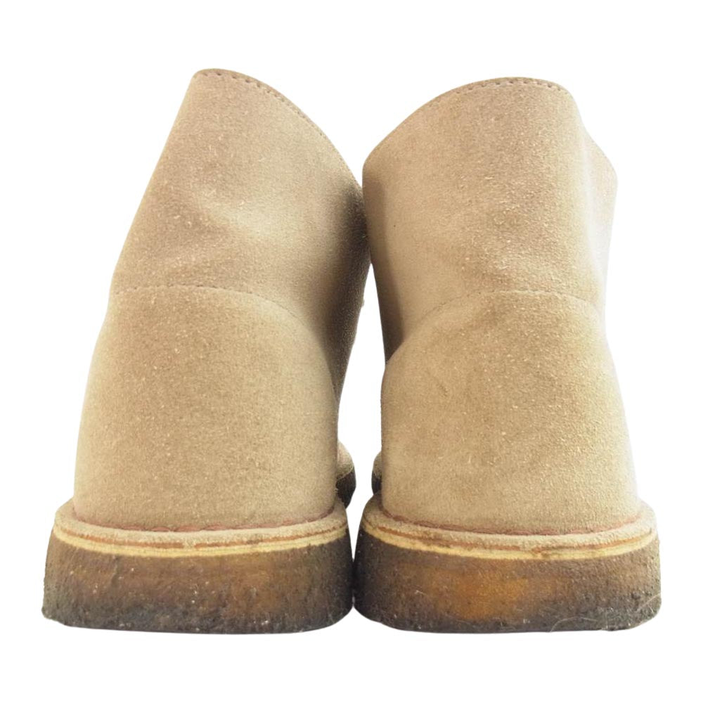 Clarks クラークス スエード デザート ブーツ ベージュ系 US10.5【中古】