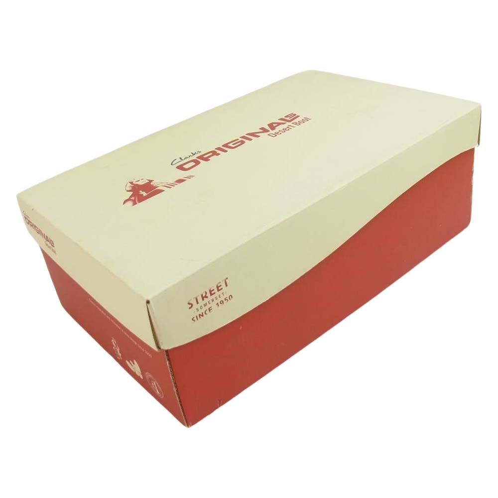 Clarks クラークス スエード デザート ブーツ ベージュ系 US10.5【中古】