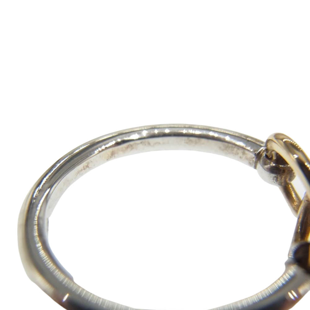 シンパシーオブソウル R1811SY8L Unity Double Ring Silver × K18 Yellow Gold ユニティ ダブル リング シルバー系【中古】