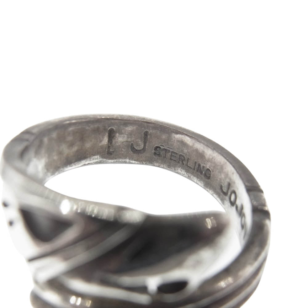 ラッキージョン JOJOVA ホホバ イーグルフェイス リング シルバー系【中古】