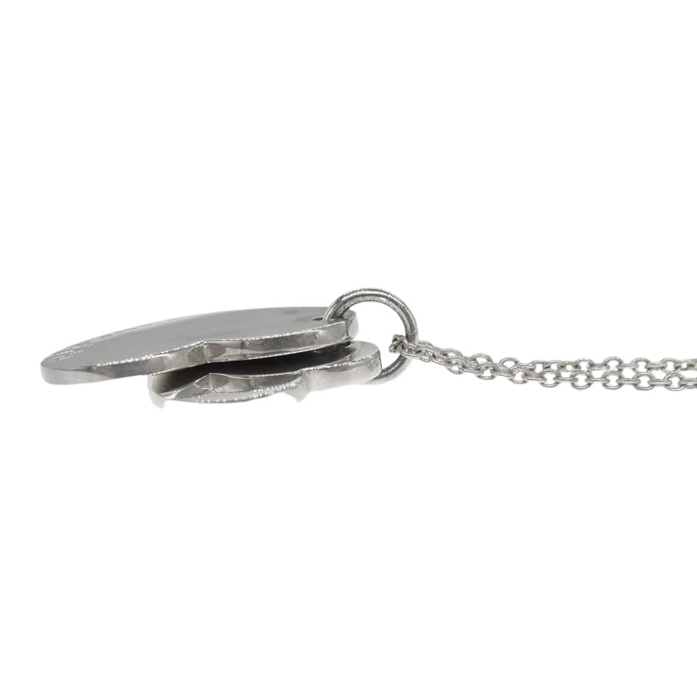 TIFFANY&Co. ダブル ハート シルバー ネックレス ペンダント
