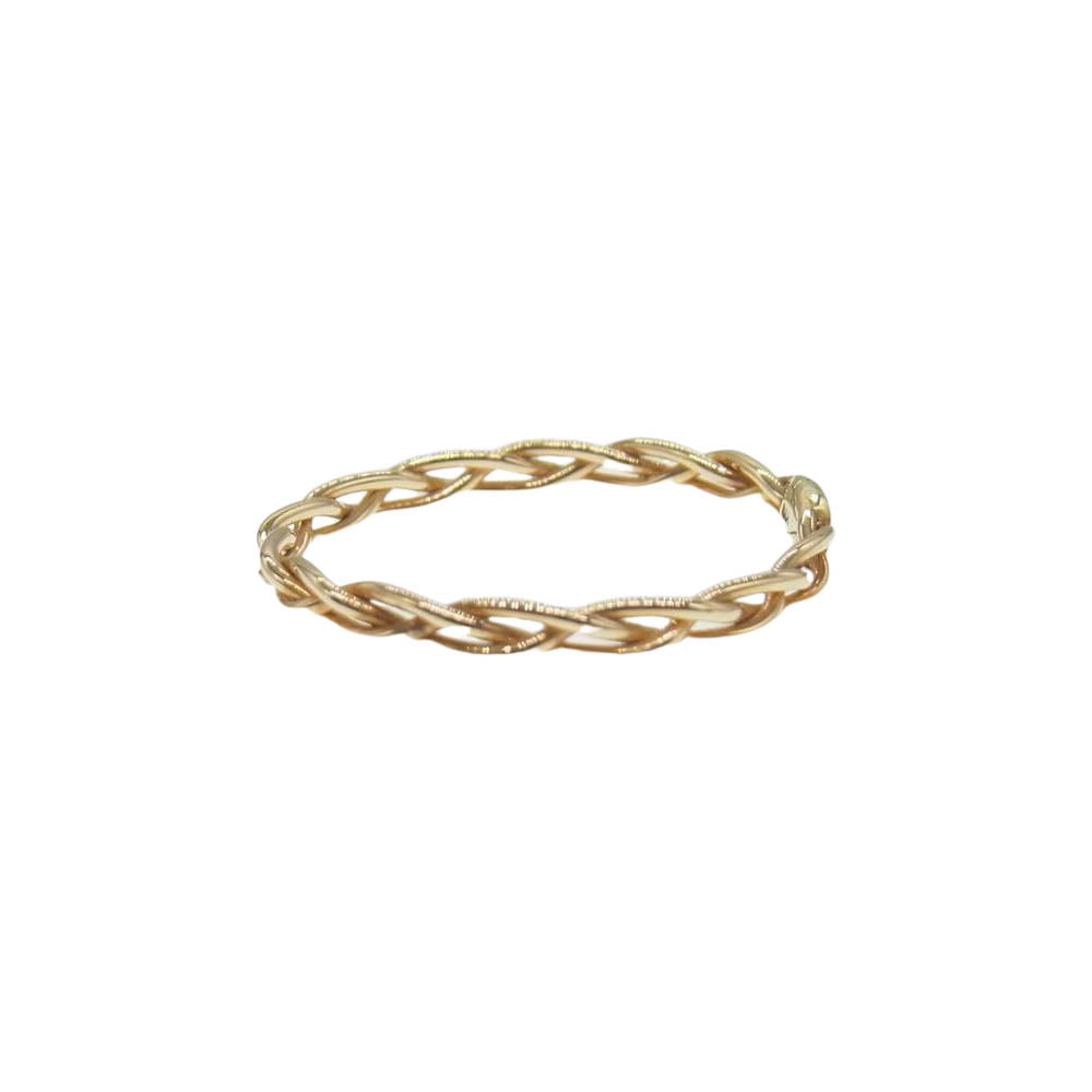 シンパシーオブソウル SO-R1402YO-19 Woven Ring L K10YG ウーヴン リング イエローゴールド 20号【中古】