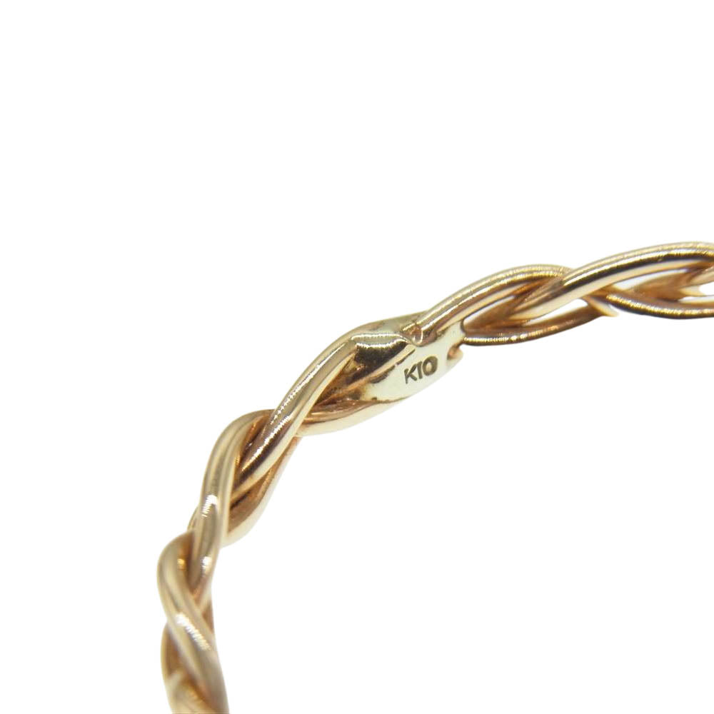 シンパシーオブソウル SO-R1402YO-19 Woven Ring L K10YG ウーヴン リング イエローゴールド 20号【中古】