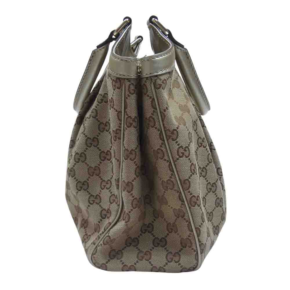 GUCCI グッチ 211944 スーキー GGキャンバス ハンド バッグ ベージュ系【中古】