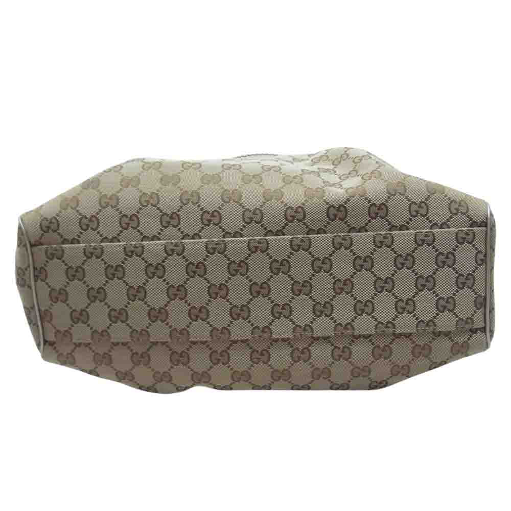 GUCCI グッチ 211944 スーキー GGキャンバス ハンド バッグ ベージュ系【中古】