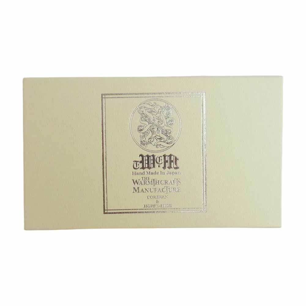 ウォームスクラフツ マニュファクチャー CORDVAN ZIPPED MIDDLECASE コードバン ジップ ミドル ケース ベージュ系【美品】【中古】