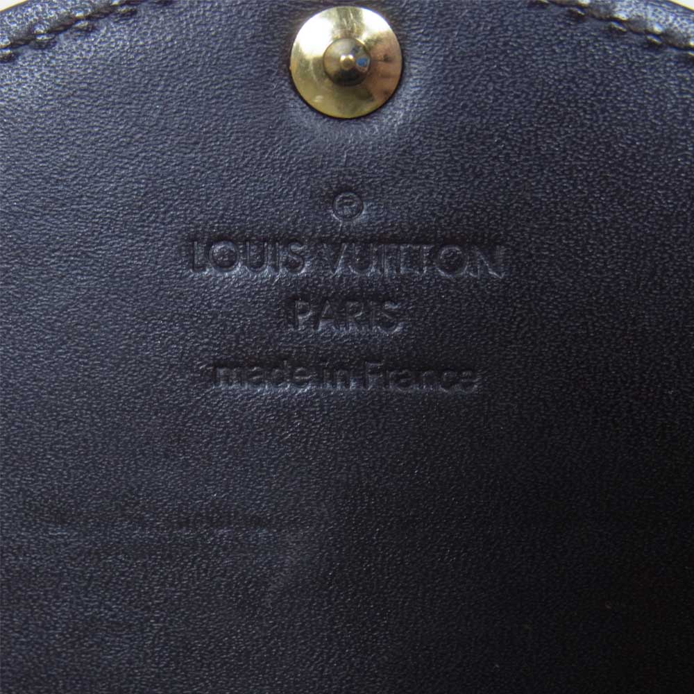 LOUIS VUITTON ルイ・ヴィトン M90152 モノグラム ヴェルニ ポルトフォイユ サラ ダークブラウン系【中古】