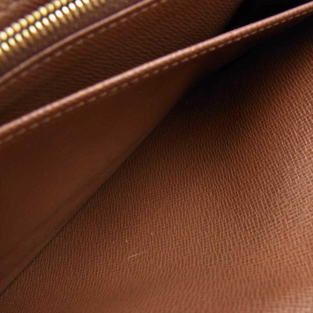 LOUIS VUITTON ルイ・ヴィトン M60531 モノグラム ポルトフォイユ サラ ブラウン系【中古】